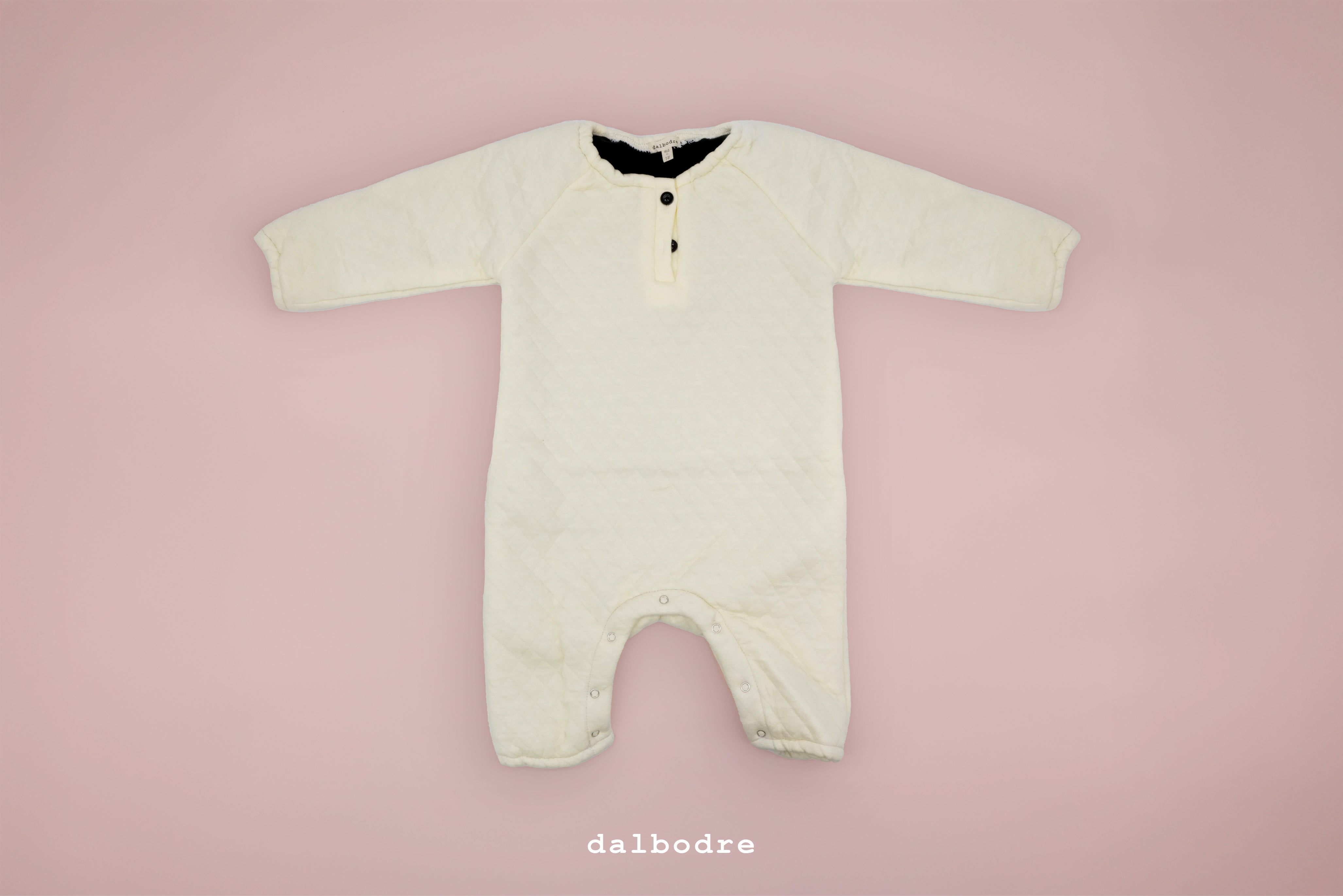 Quilted Organic Baby Romper