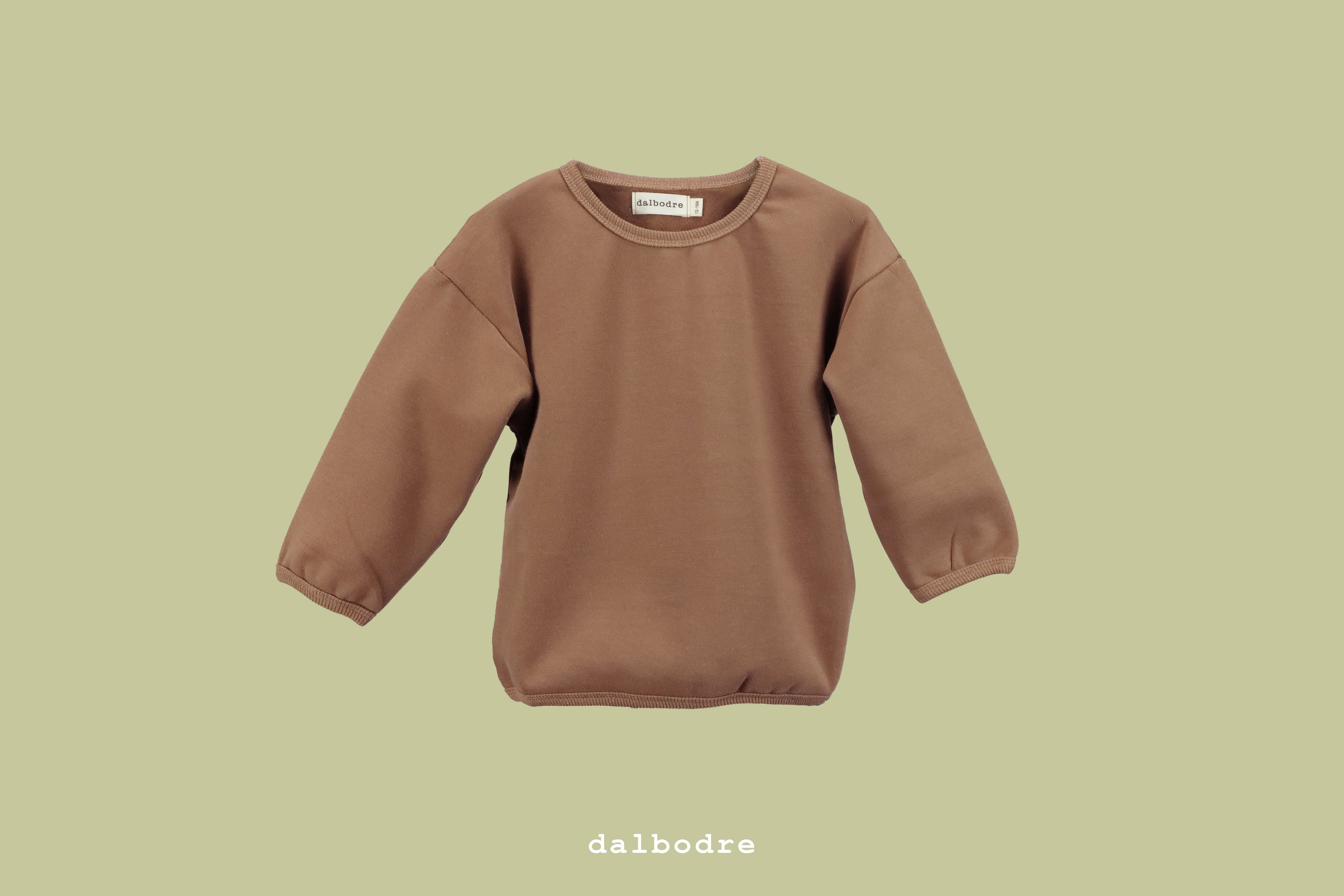 Minimalist Brown Pullover
