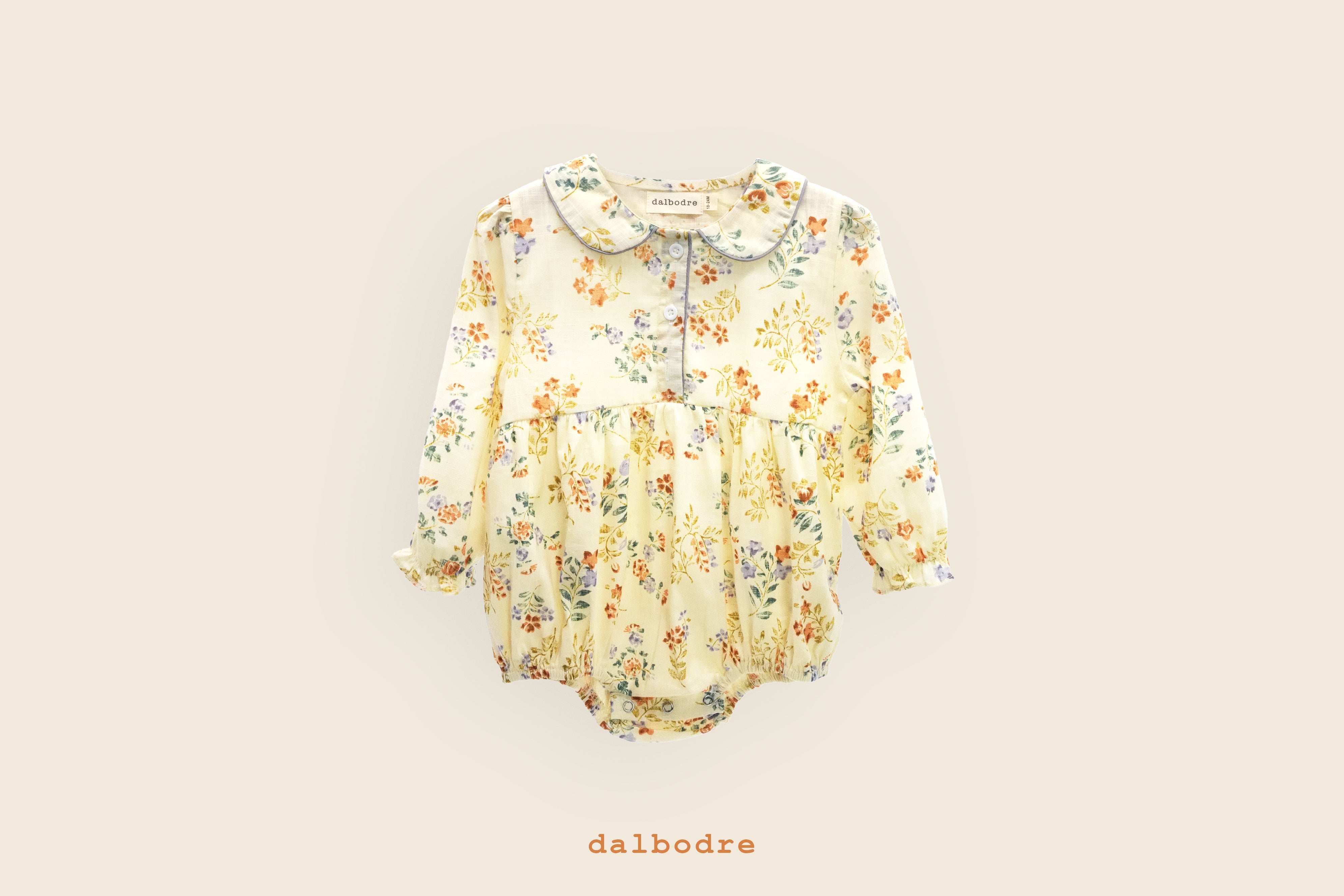 Meadow Breeze Romper & Sun Hat Set