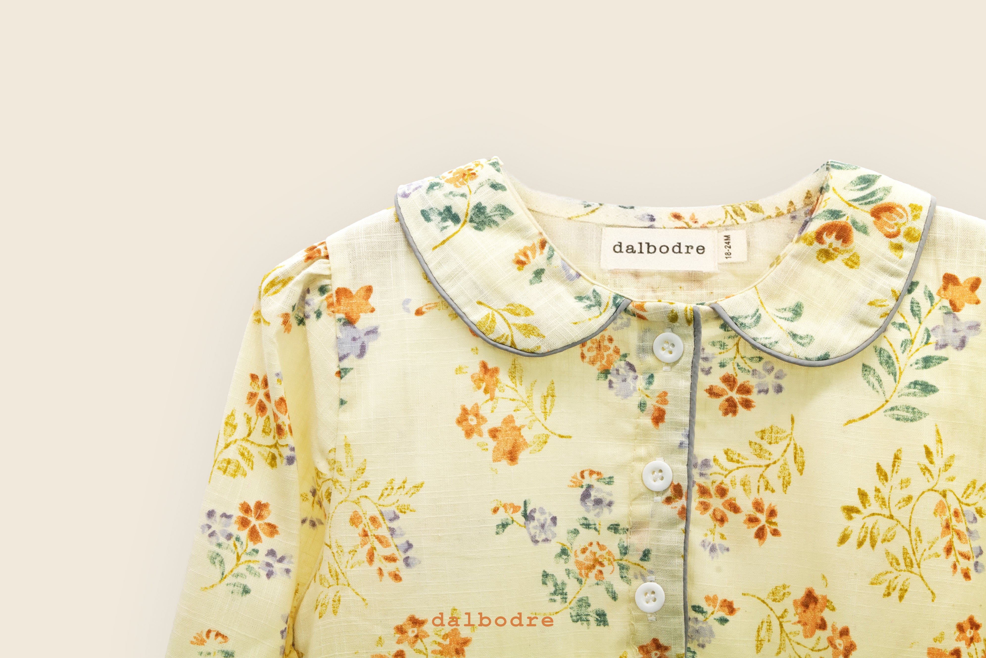 Conjunto de mono y sombrero para el sol Meadow Breeze