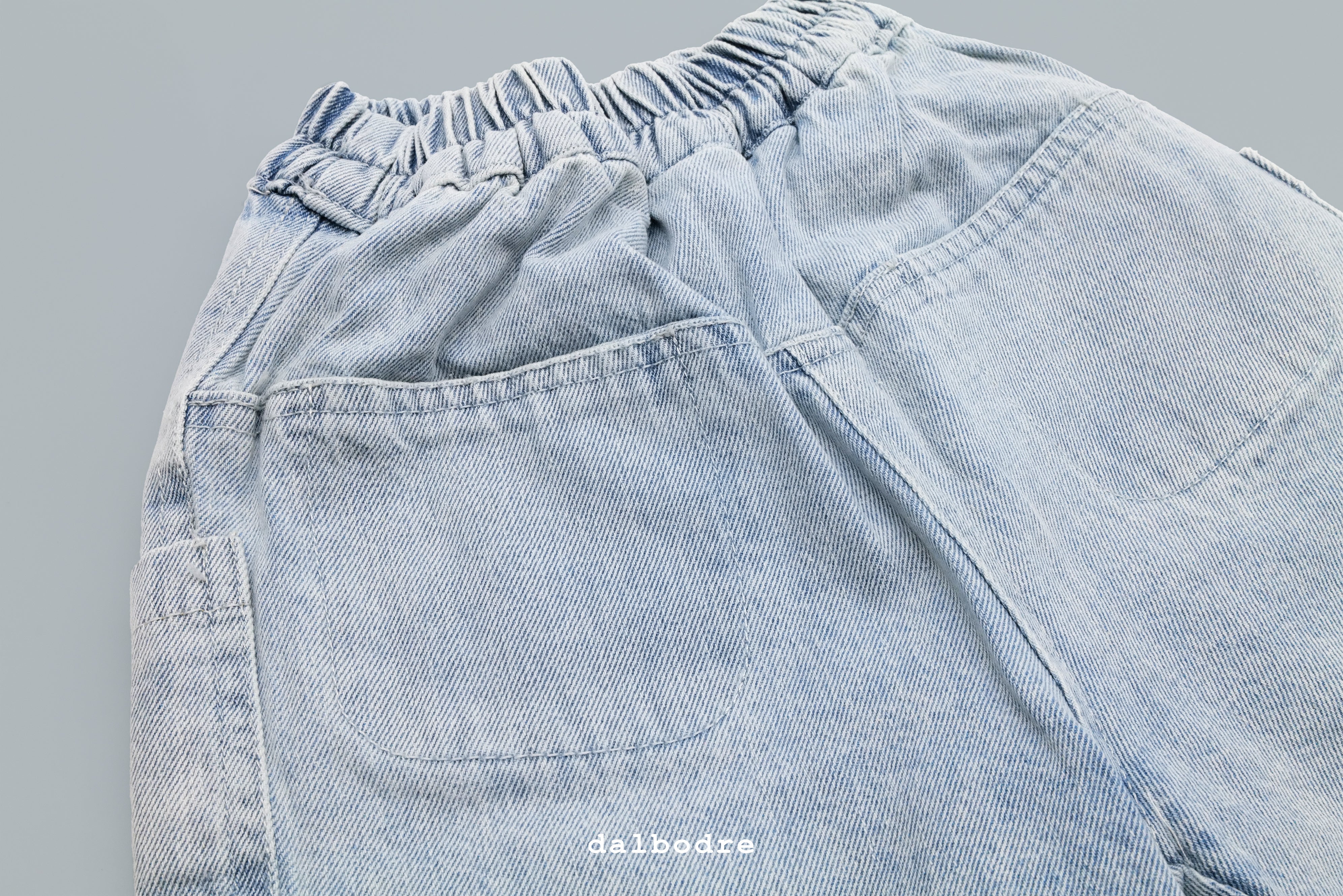 Fleece-Lined Denim Pants