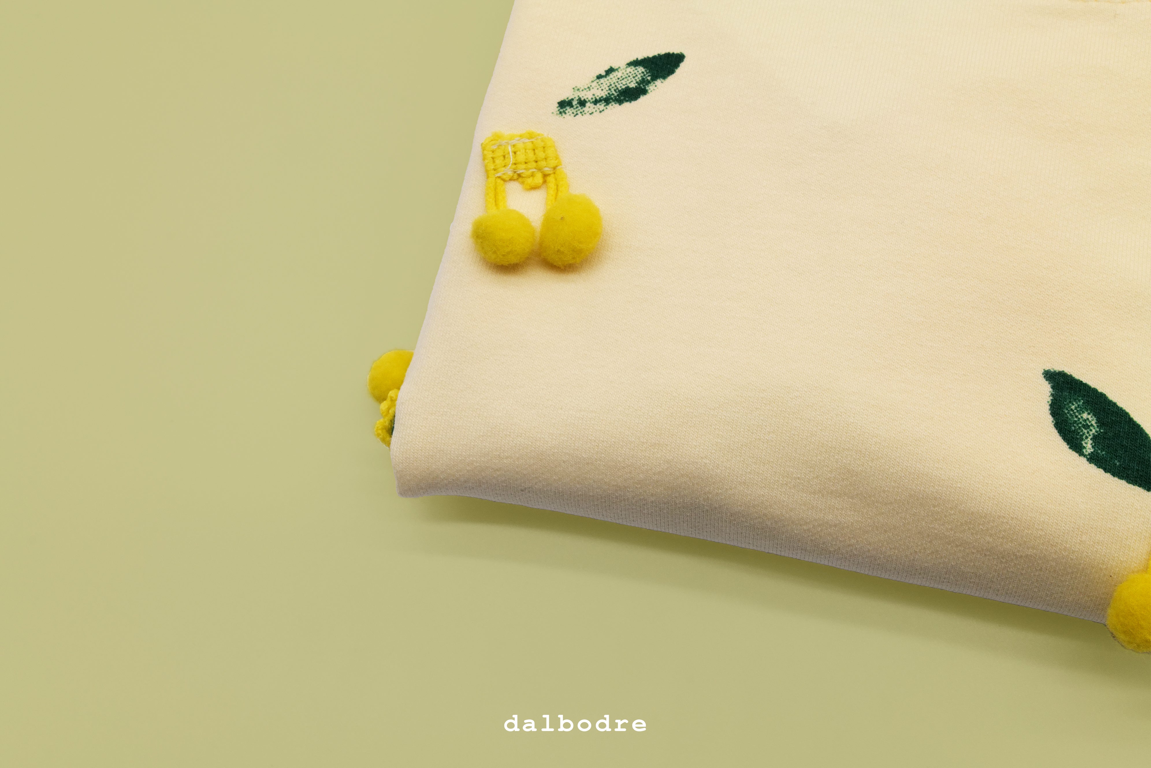 Lemon Embroidery Sweatshirt