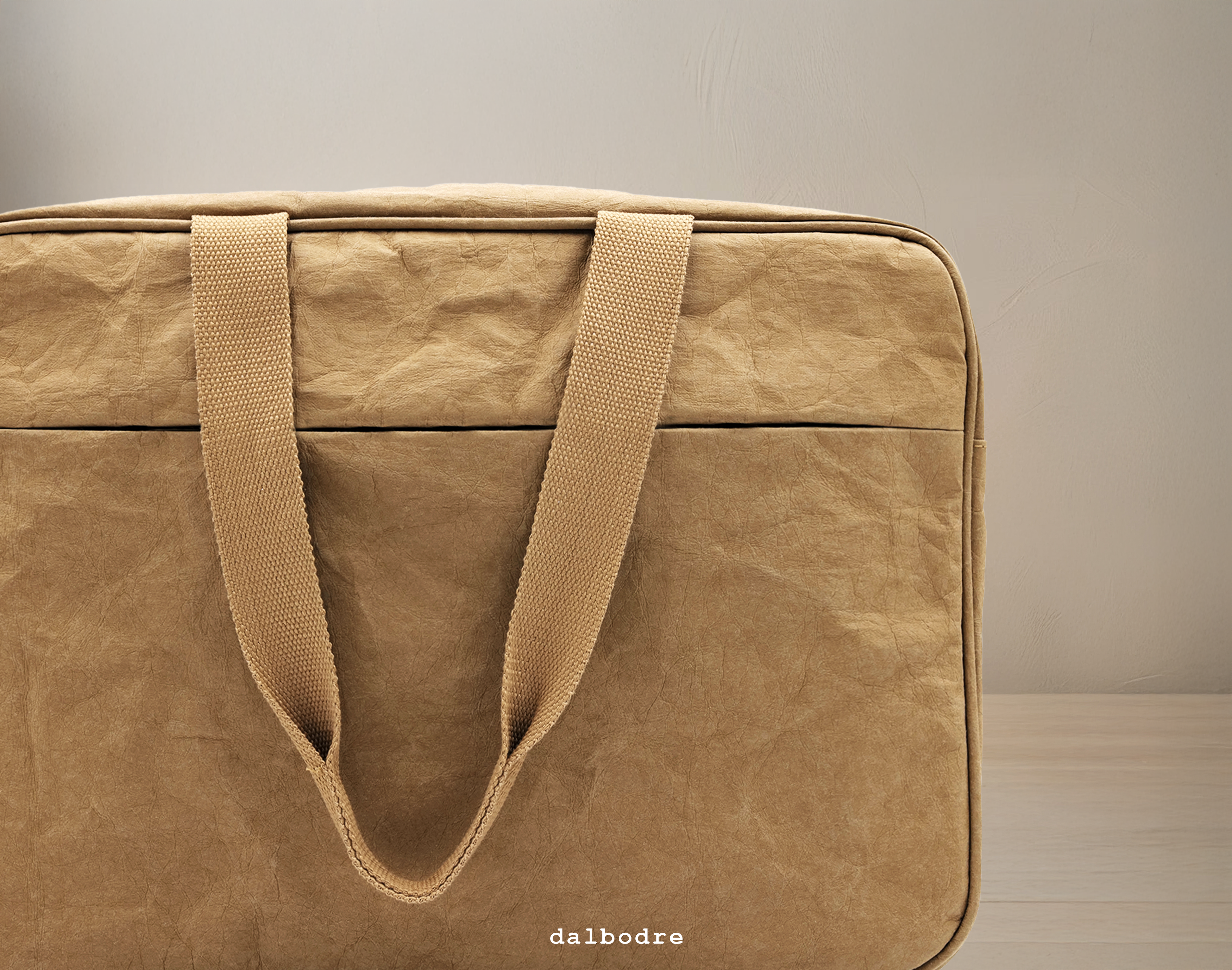 kraft diaper bag - brown large