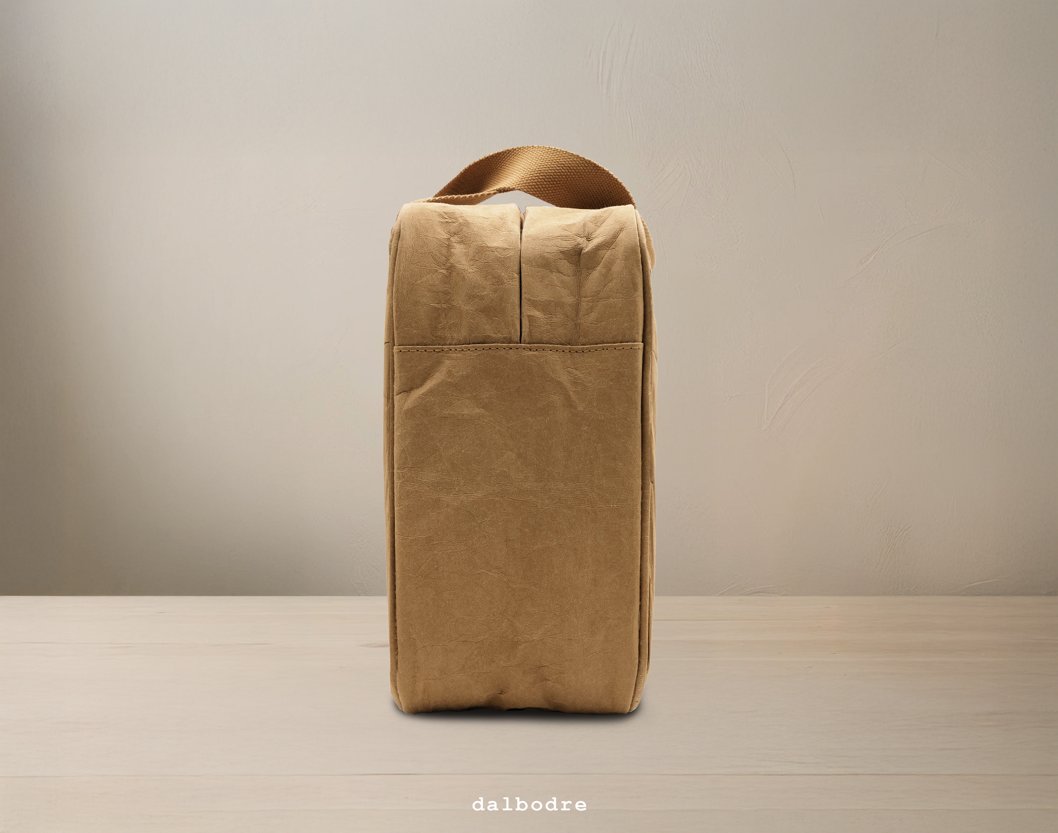 kraft diaper bag - brown large