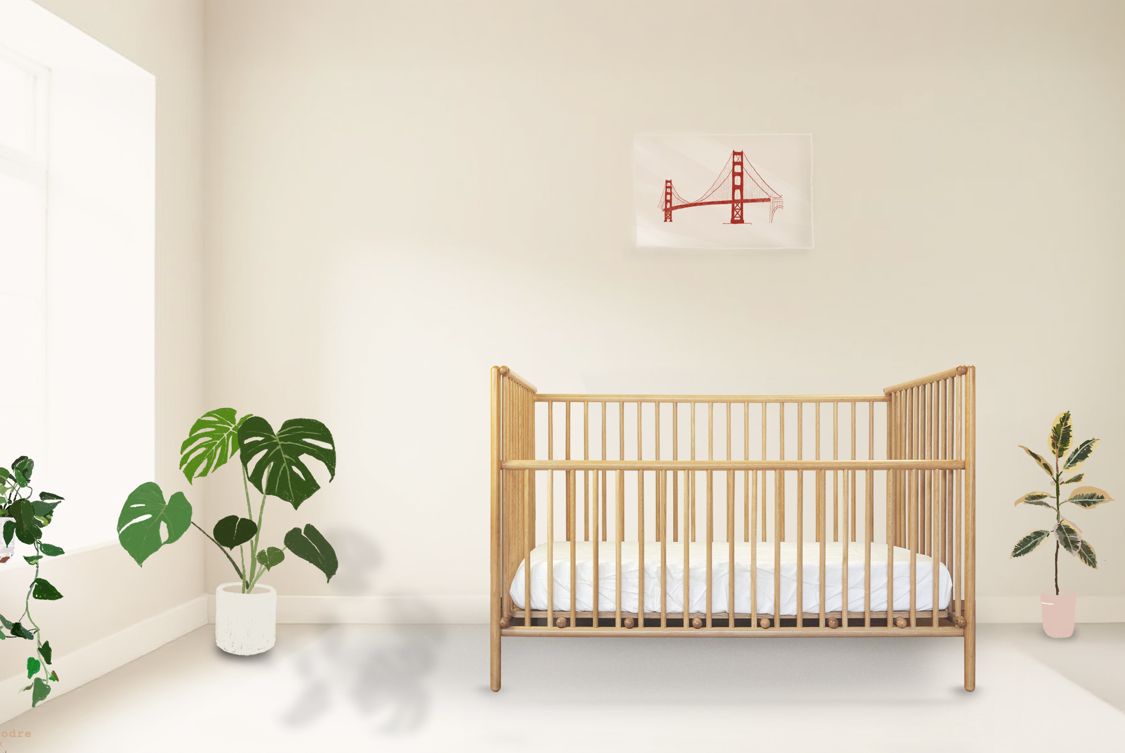 organic cotton fitted crib mattress sheet