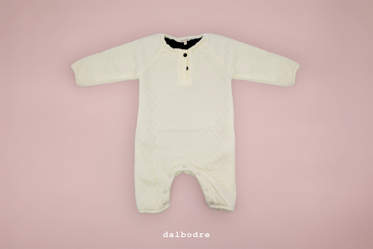 Quilted Organic Baby Romper