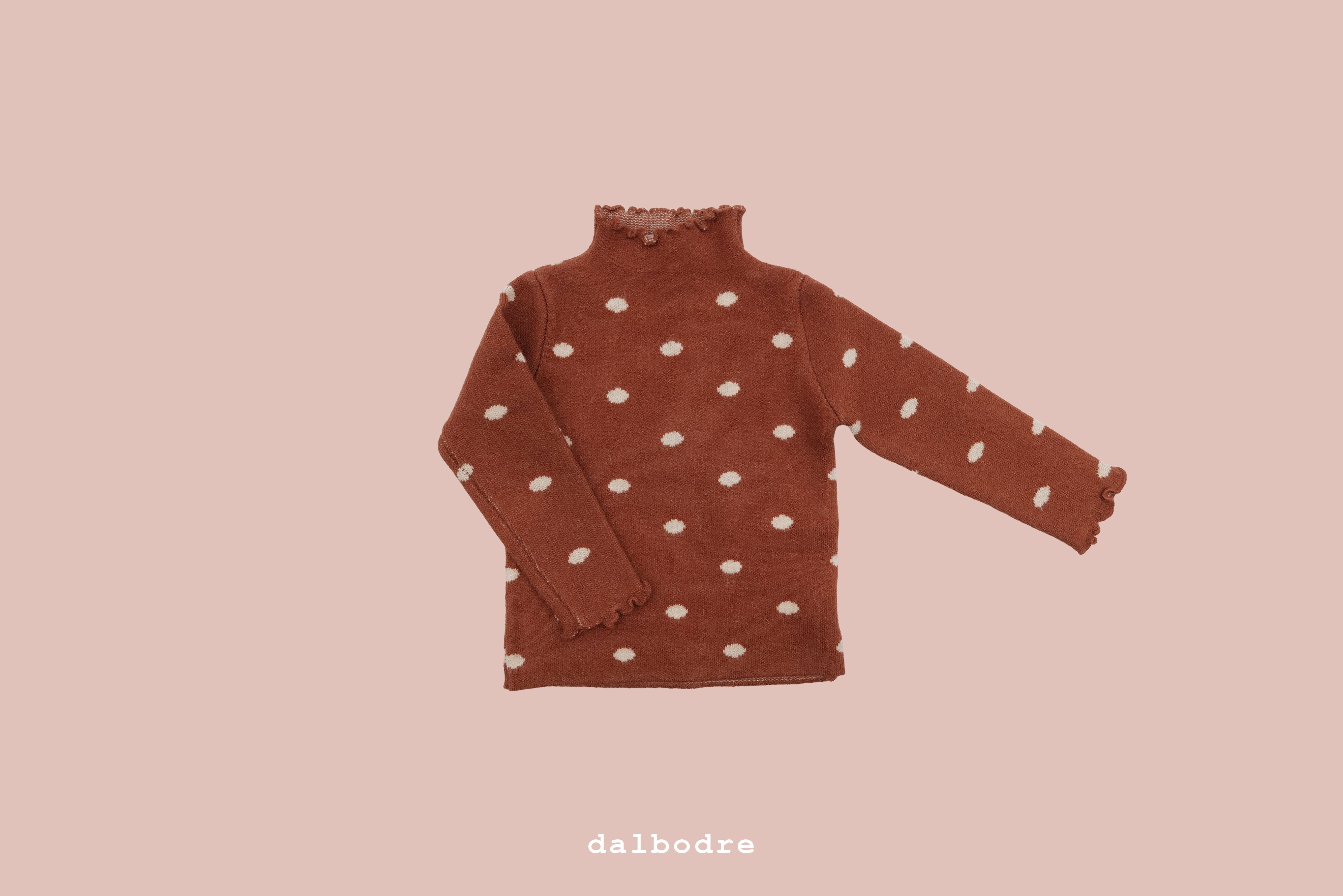 Polka Dot Knit Top