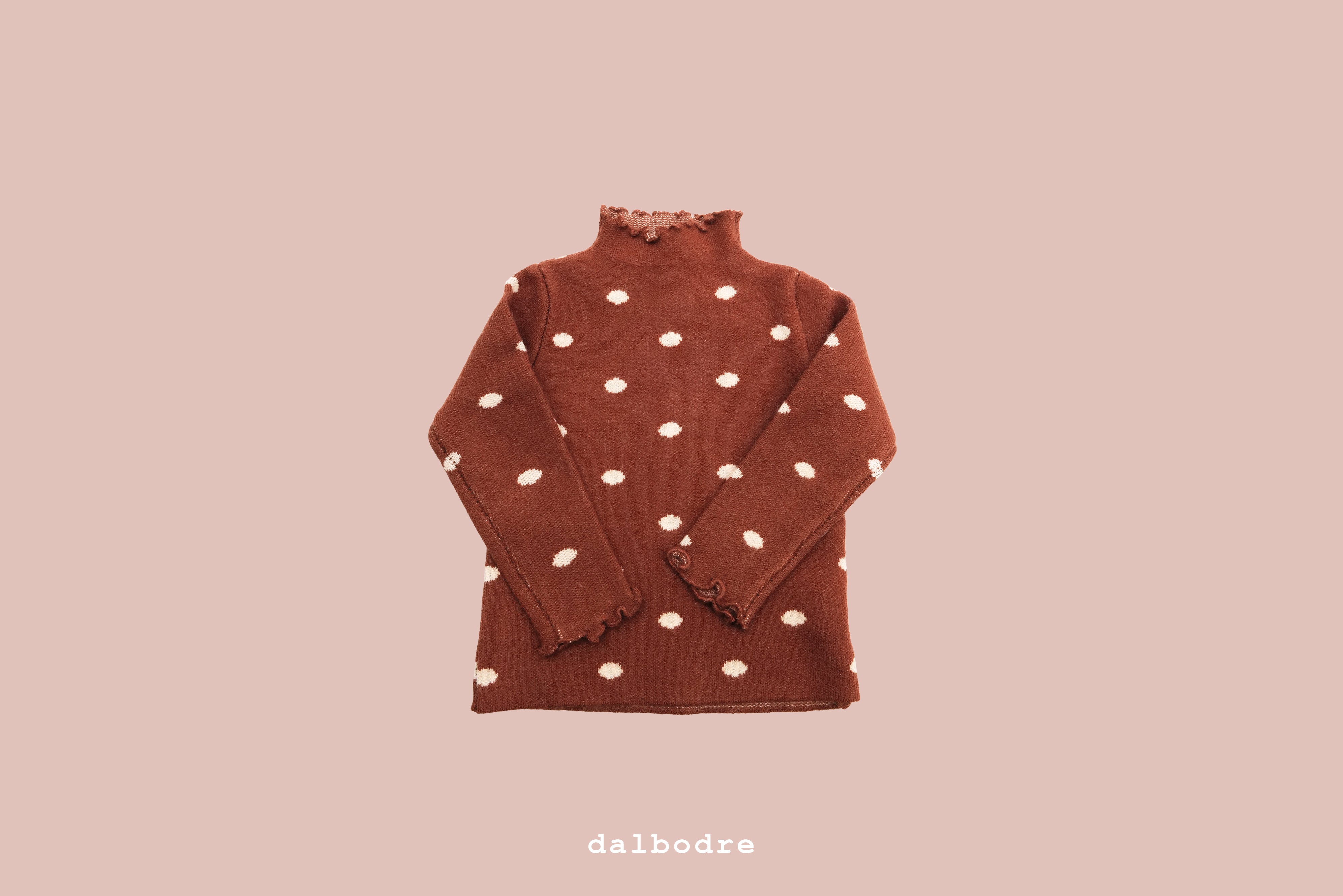 Polka Dot Knit Top