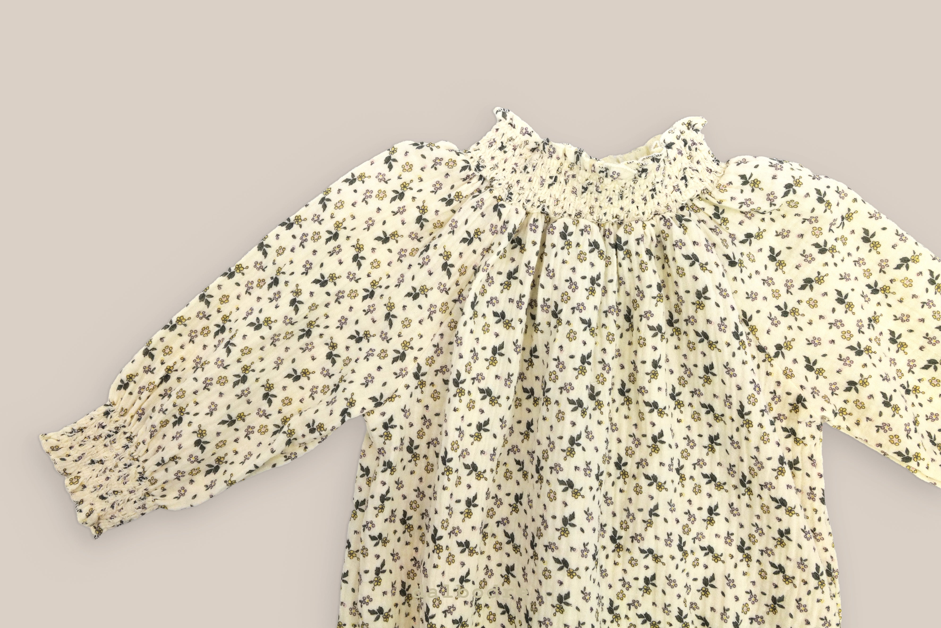 Floral Smocked Romper