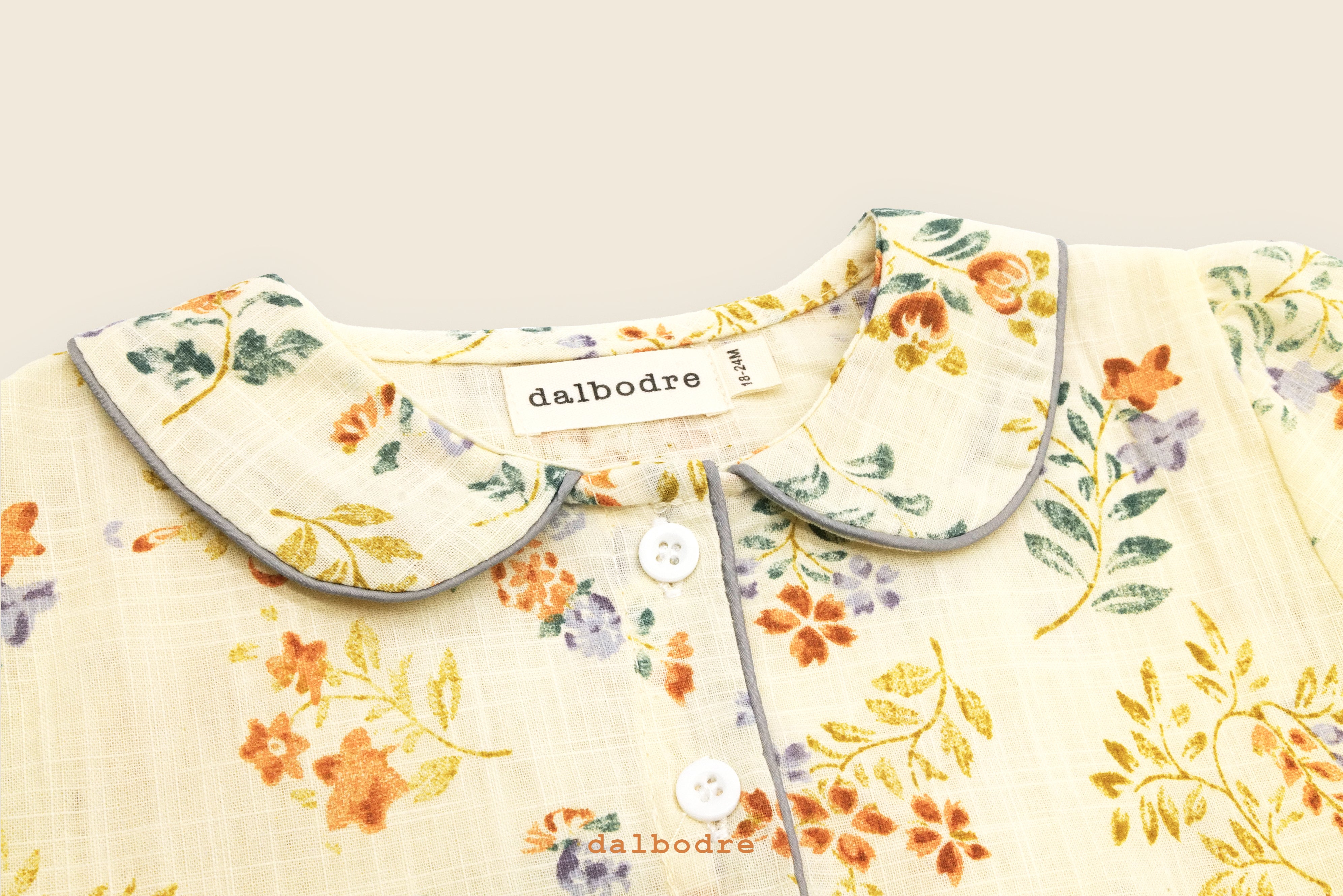 Meadow Breeze Romper & Sun Hat Set