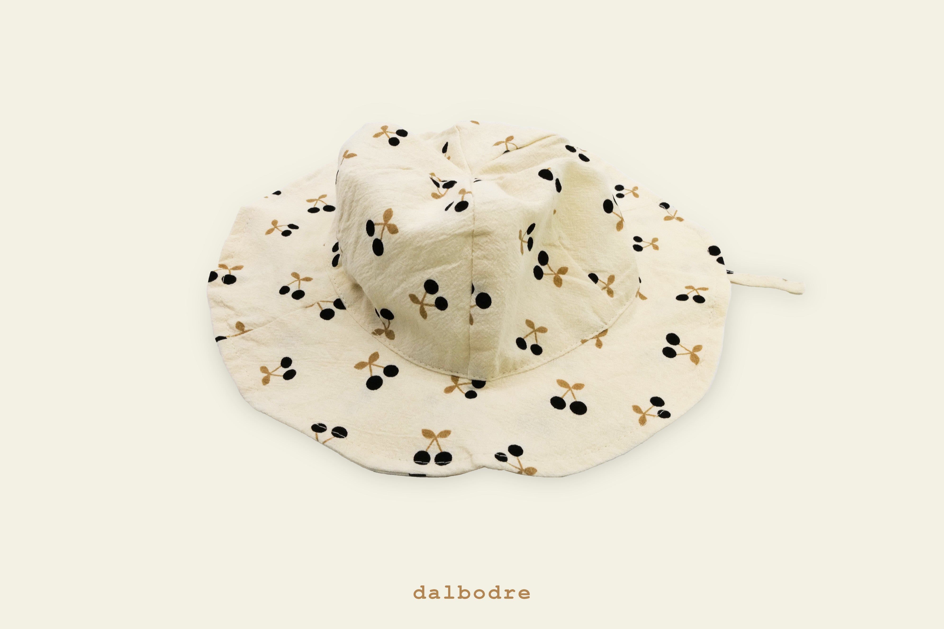 Cherry Dots Romper & Sun Hat Set