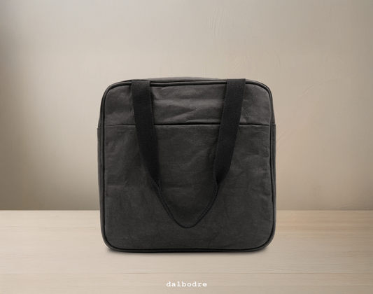 kraft diaper bag - graphite medium