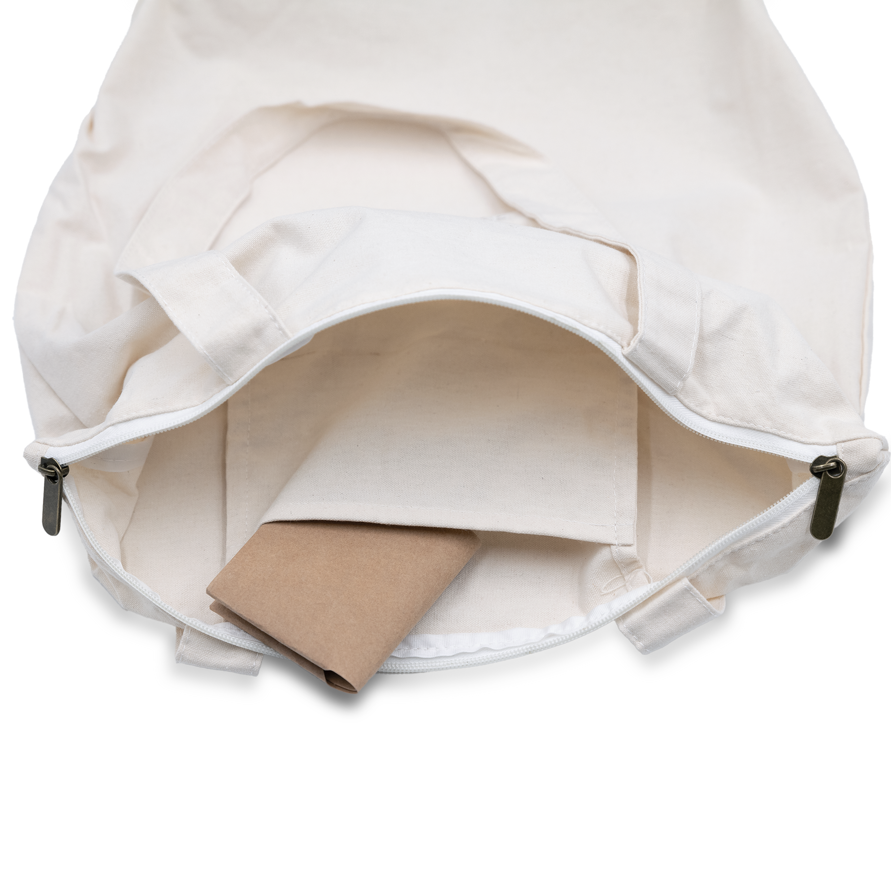 kraft diaper bag - brown medium