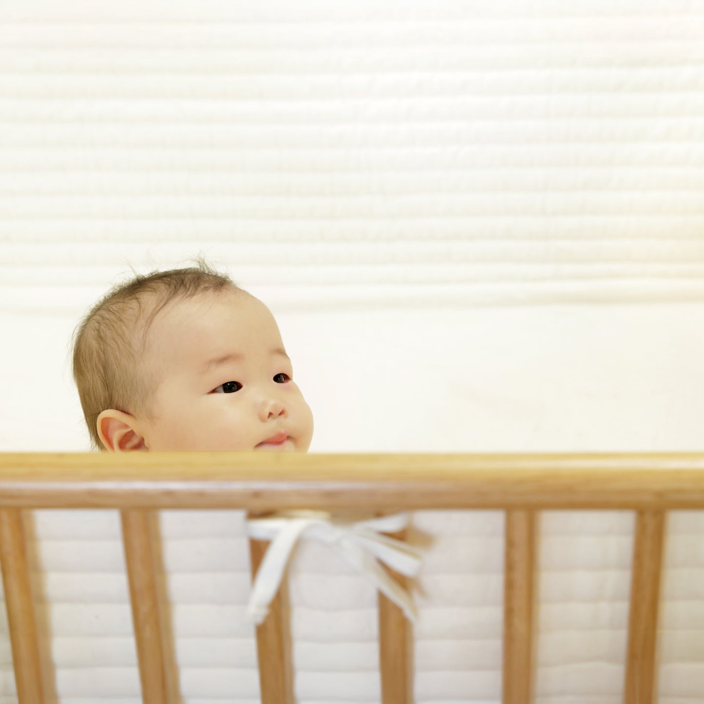 organic cotton crib bumper pad