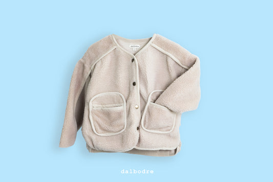 Soft Vanilla Fleece Jacket