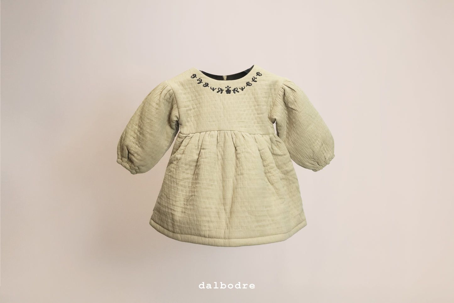 Blossom Puff Sleeve Baby Dress